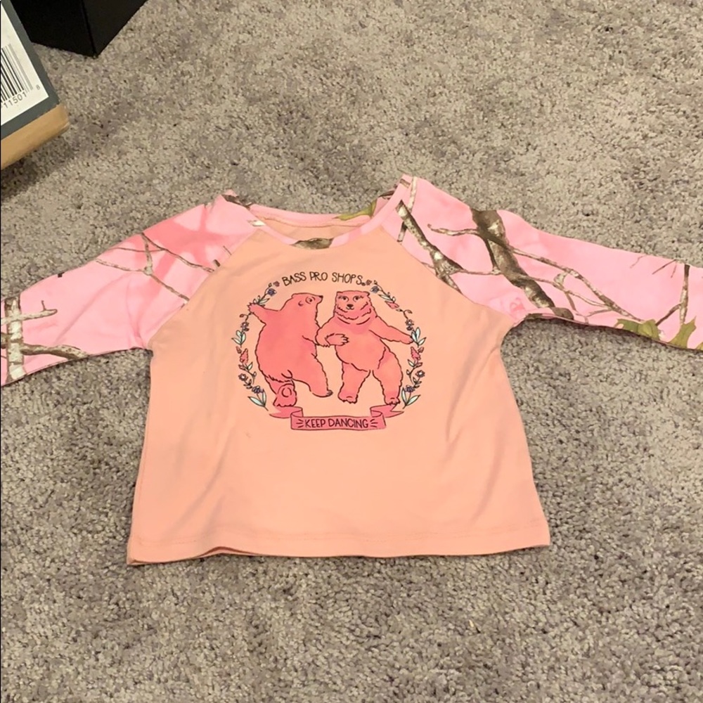 Bass Pro Shops Baby Girl Long Sleeve Shirt
